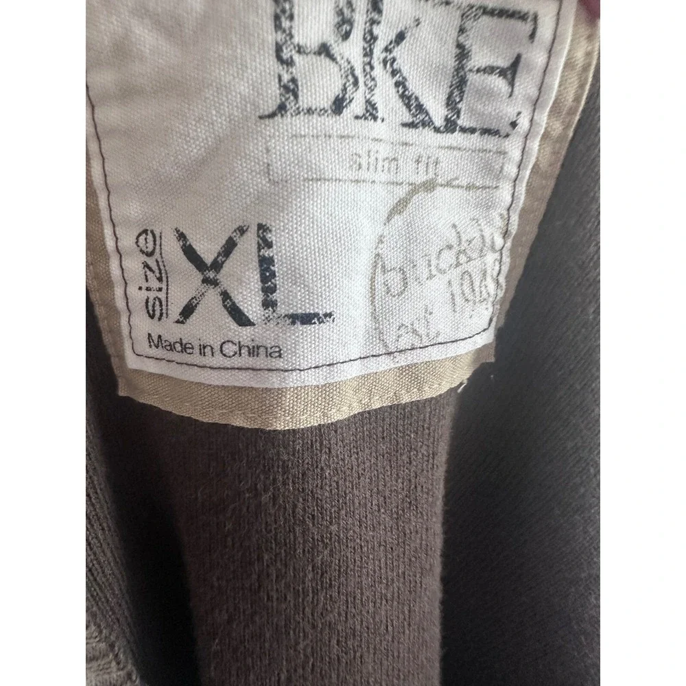 BKE Argyle V-Neck Sweater Pullover Brown‎ Black Gray Casual Long Sleeve